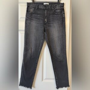 MOUSSY Vintage Dark Gray Wash Jeans Size 30